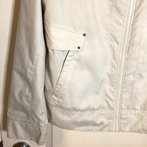 Columbia Sportswear Women's White Soft Shell Jacket Windbreaker Lightweight - Picture 4 of 14